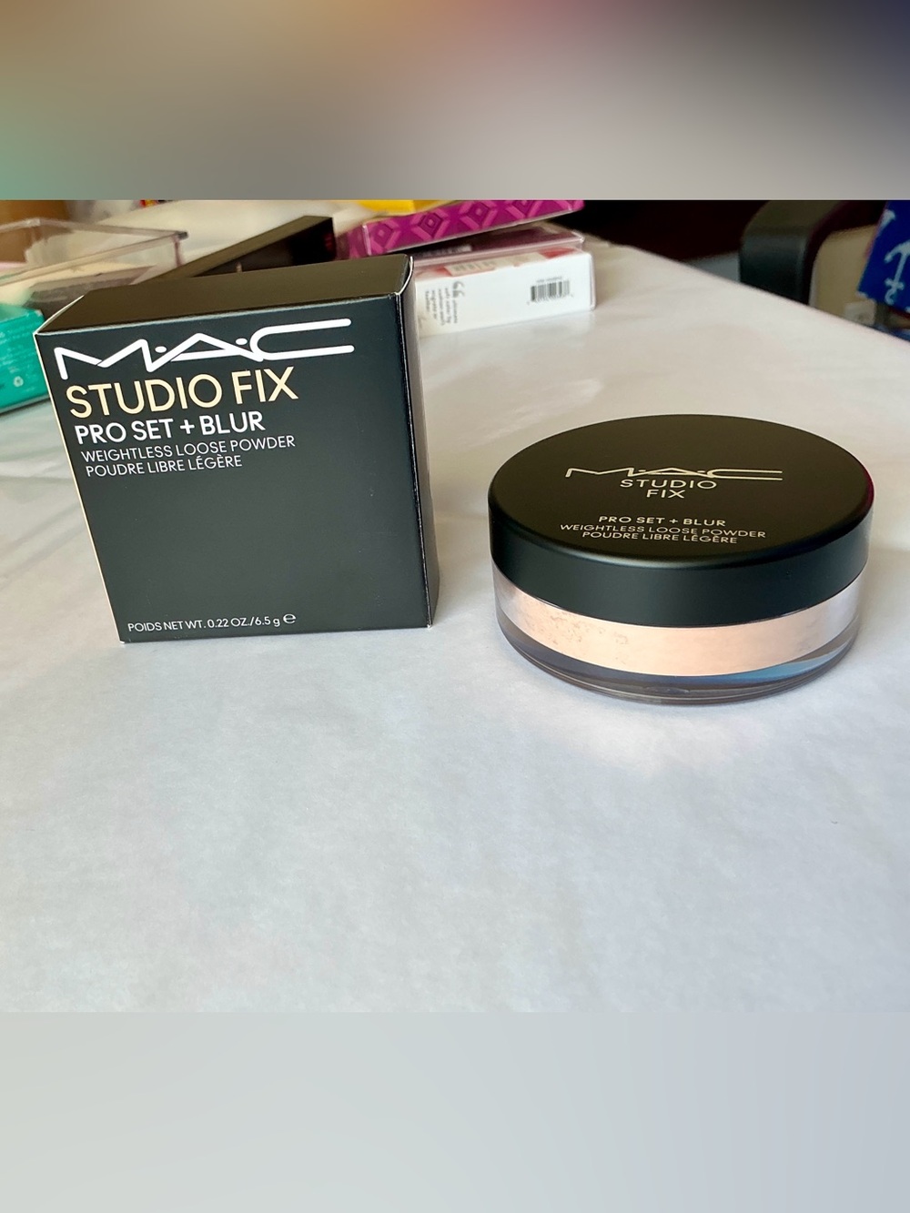 MAC Studio Fix Pro Set + Blur Loose Powder Medium 6.5g NIB